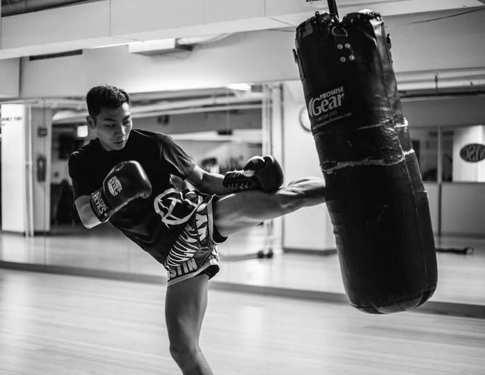 Learn to defend yourself in the real world through kickboxing